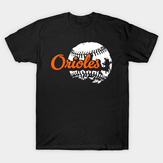 Orioles Baseball T-Shirt by Throwzack